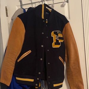 RARE POLO RALPH LAUREN LETTERMEN JACKET